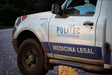 A Per�cia Oficial e Identifica��o T�cnica (Politec) esteve na fazenda para avalia��o da ocorr�ncia