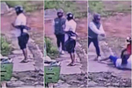 Pol�cia isolou a �rea para preserva��o do local at� a chegada da Politec e da Pol�cia Civil