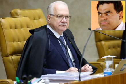 O ministro Edson Fachin, que relatou a decis�o e negou recurso do juiz aposentado Almir Santos