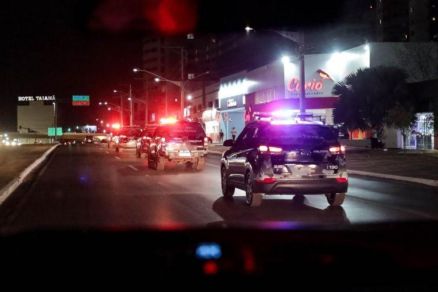 Viatura da For�a T�tica da Pol�cia Militar durante Ronda 