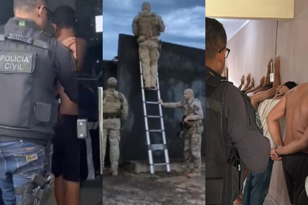 Pris�es durante a Opera��o Pent�gono, que desarticulou bando 