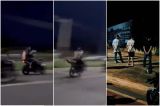 PM flagra �racha� de motoqueiros em rodovia de Cuiab�; v�deo