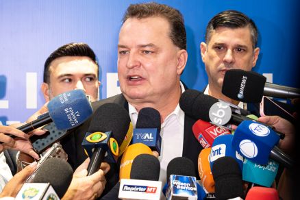 O presidente da Assembleia Legislativa, Max Russi, que rebateu cr�ticas de Abilio Brunini 