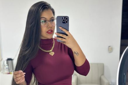 A influenciadora Maria Eduarda, que negou participa��o em golpes