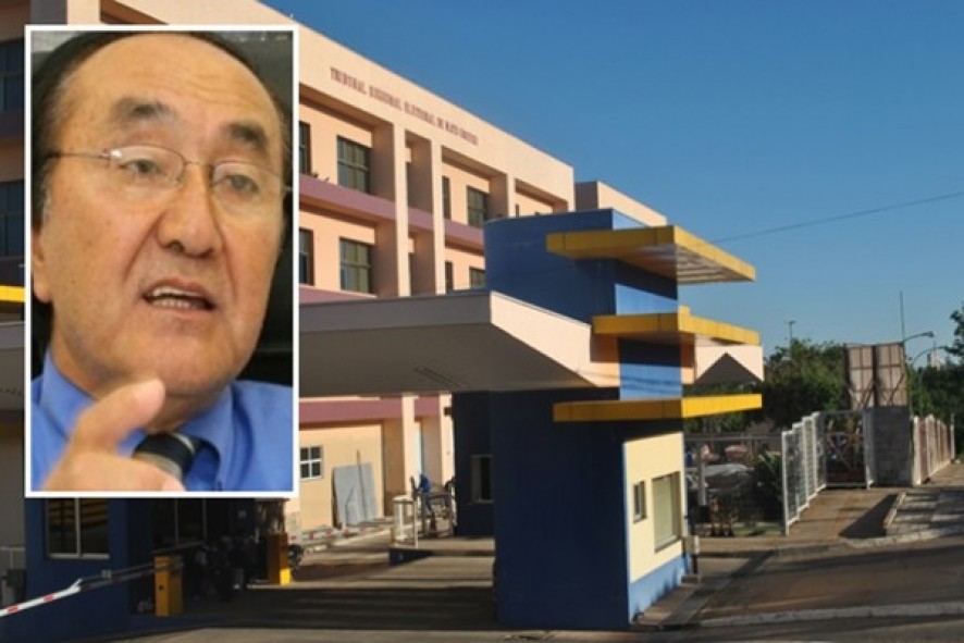 MidiaNews Desembargador Pedro Sakamoto é empossado no TREMT