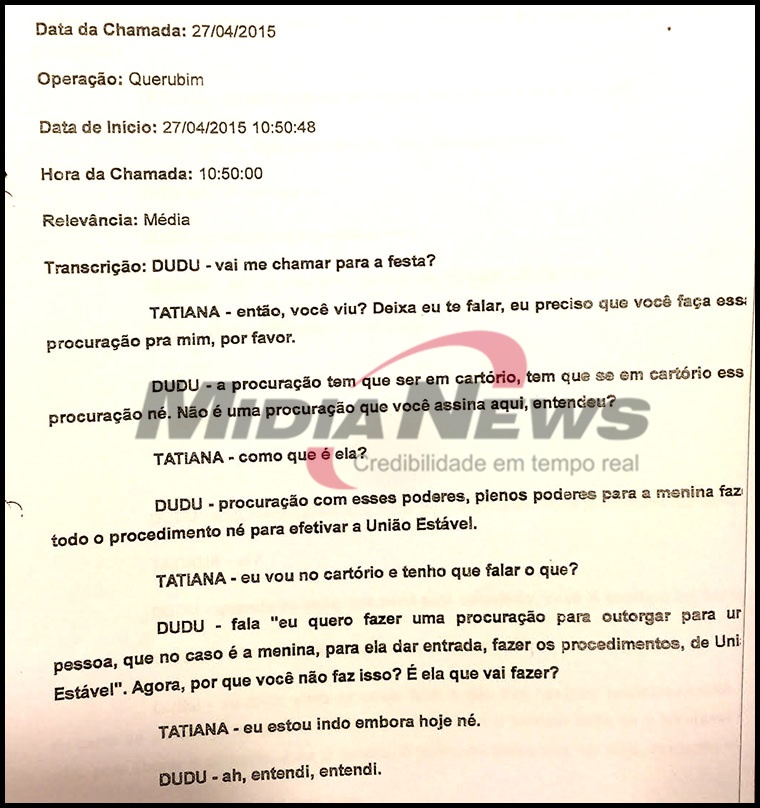 GCCO DUDU CASO AMANTE DE PAULO TAQUES