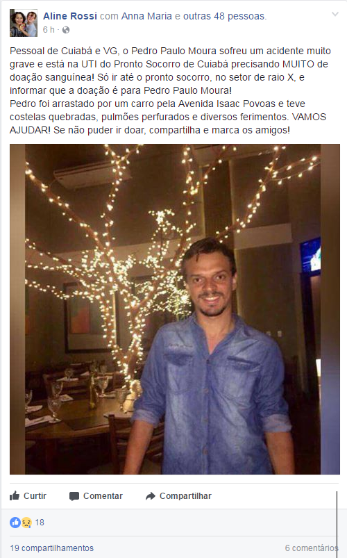 jovem arrastado
