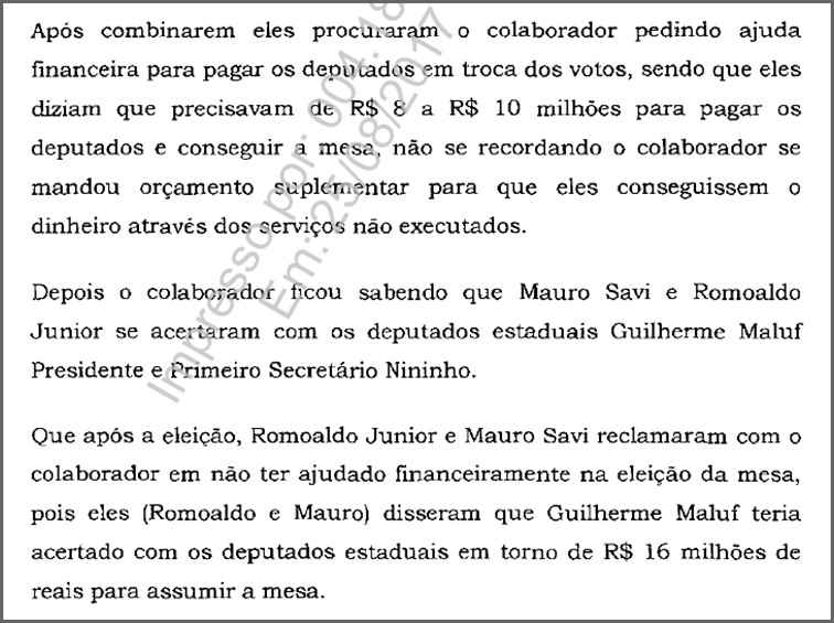print eleição da mesa comprada
