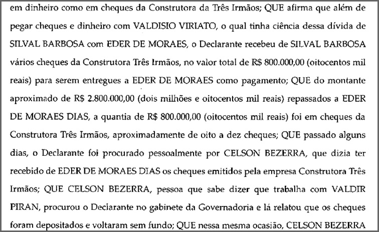 print três irmãos emitiram cheques sem fundos
