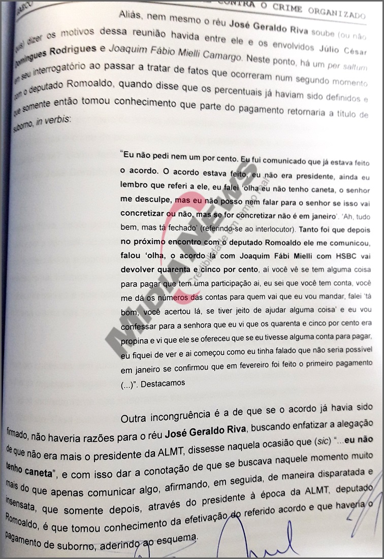 print gaeco diz que riva mentiu