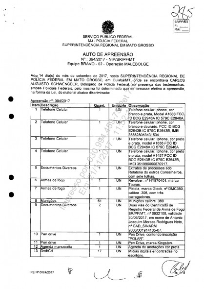 Busca e apreens&atilde;o