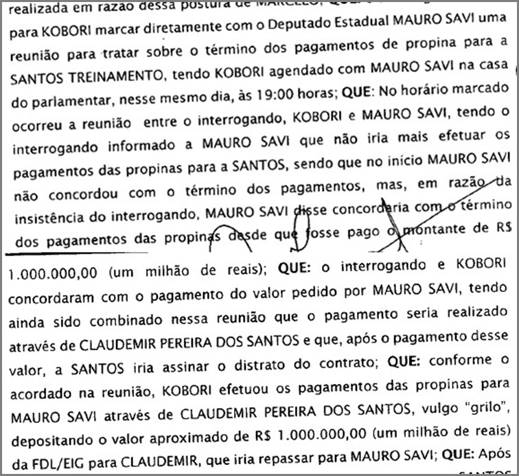 print 1 milhão para mauro savi
