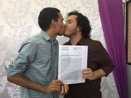 Airton Marque e Raul Bruno - casamento