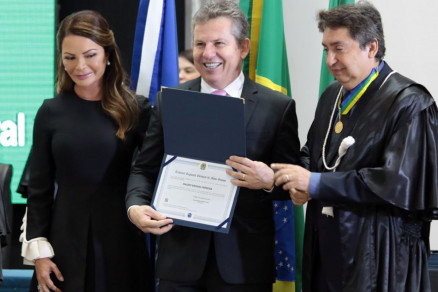 Mauro Mendes diplomacao