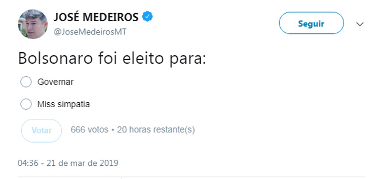 Enquete Medeiros TW