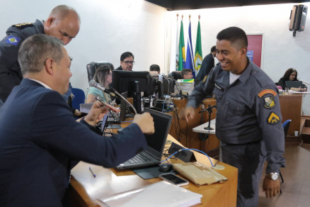 Audiencia grampos - cabo Gerson