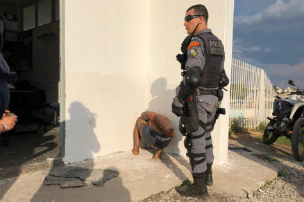suspeito preso