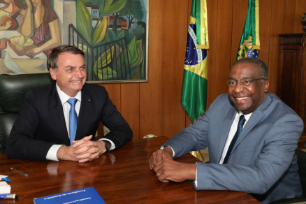 Carlos Alberto Decotelli e Jair Bolsonaro