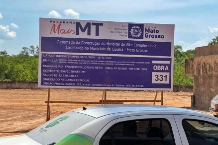 Obras do Hospital Central do Estado
