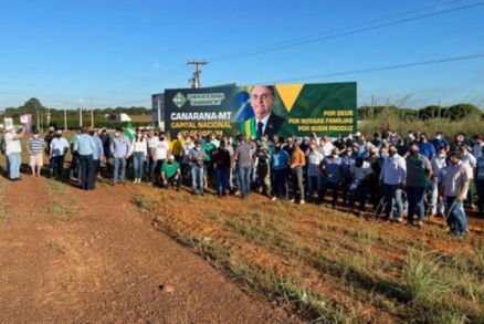 Outdoor Canarana - pr&oacute;-Bolsonaro
