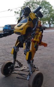 Carro papelão