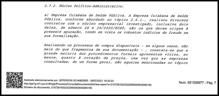 nucleo fac