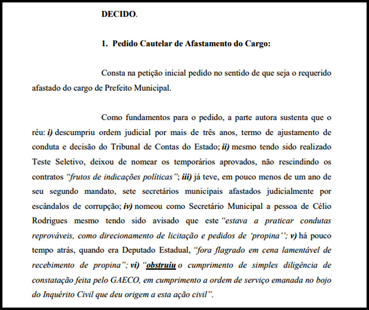 trecho