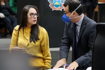 Janaina Riva e Lúdio Cabral