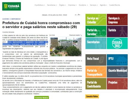 Matéria - Secretaria de Educação 