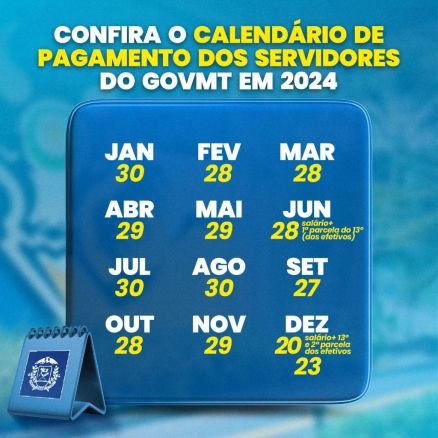 Calendario de pagamento 