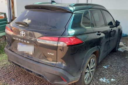 Carro apreendido por opera&ccedil;&atilde;o 