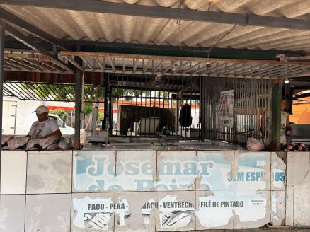 A barraca do seu José na Feira do Peixe