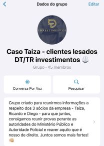 grupo vítimas taiza tossat