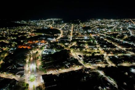 100% da ilumina&ccedil;&atilde;o de C&aacute;ceres &eacute; em LED