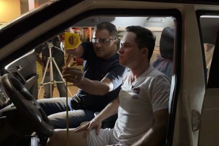 Bruno Felisberto participou da simulação do crime