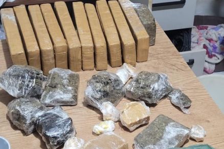 Droga apreendida Operação Efeito Cascata