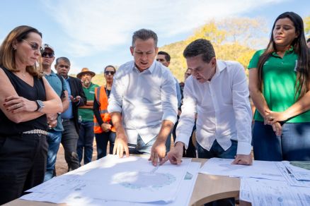 Mauro Mendes e Sergio Ricardo