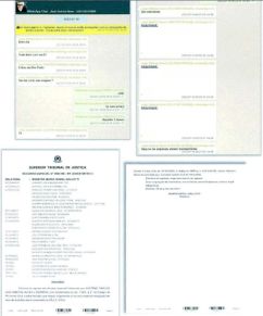 Investigação aponta que Batista encaminhava documentos judiciais para Andreson meses antes da divulgação oficial pelo STJ