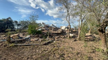 casa demolida por MT