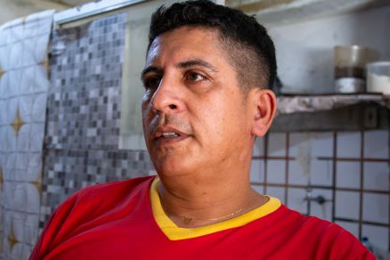 Odenir, dono da Lanchonete do Chuchu