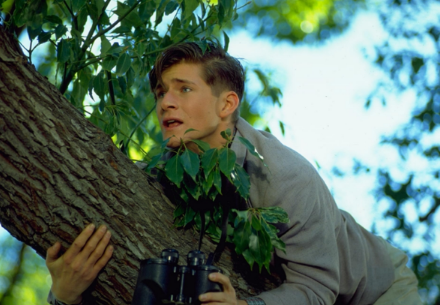 Ator Crispin Glover em De Volta Para o Futuro