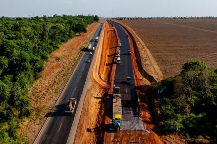 BR 163 duplica&ccedil;&atilde;o